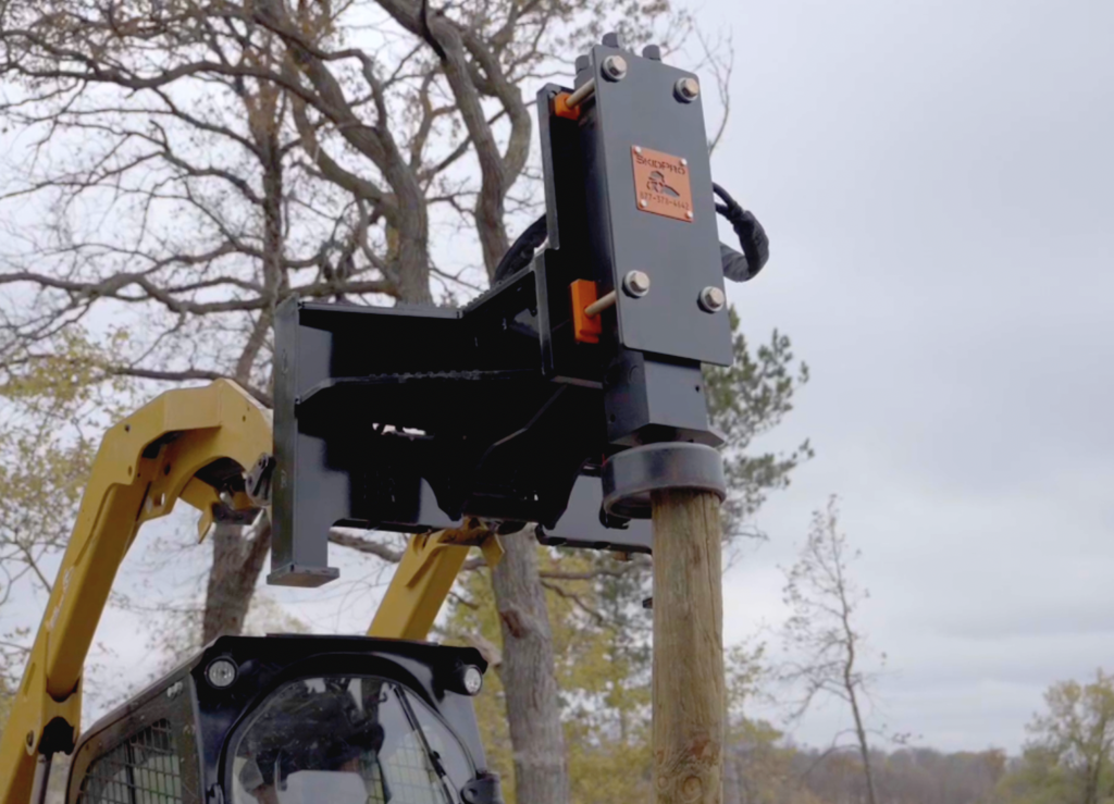Skid Steer Post Driver
