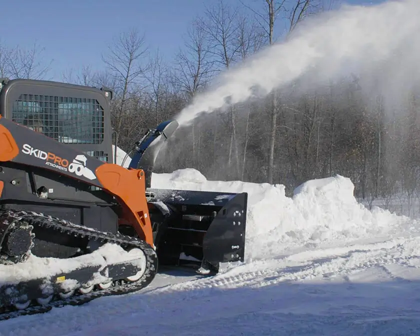 Skid Steer Snow Blower