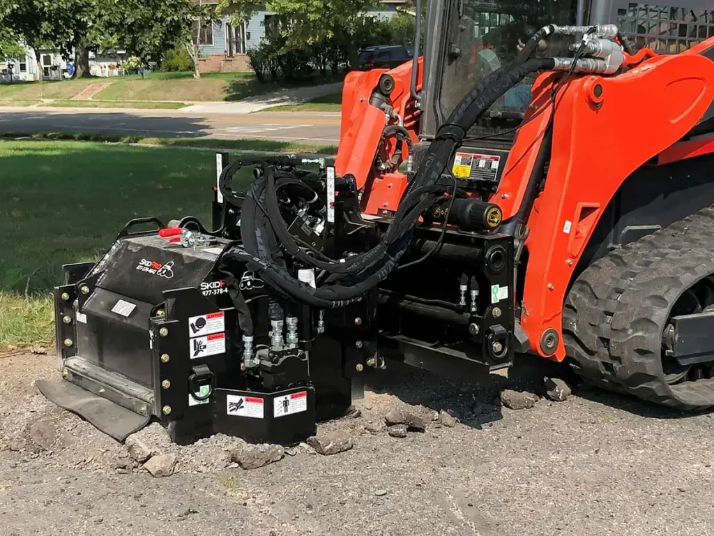Skid Steer Cold Planer – High Flow