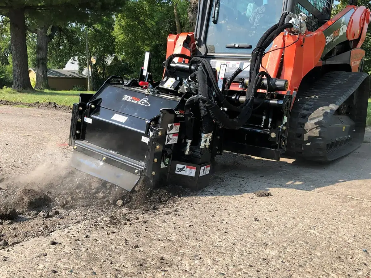 Skid Steer Cold Planer – High Flow