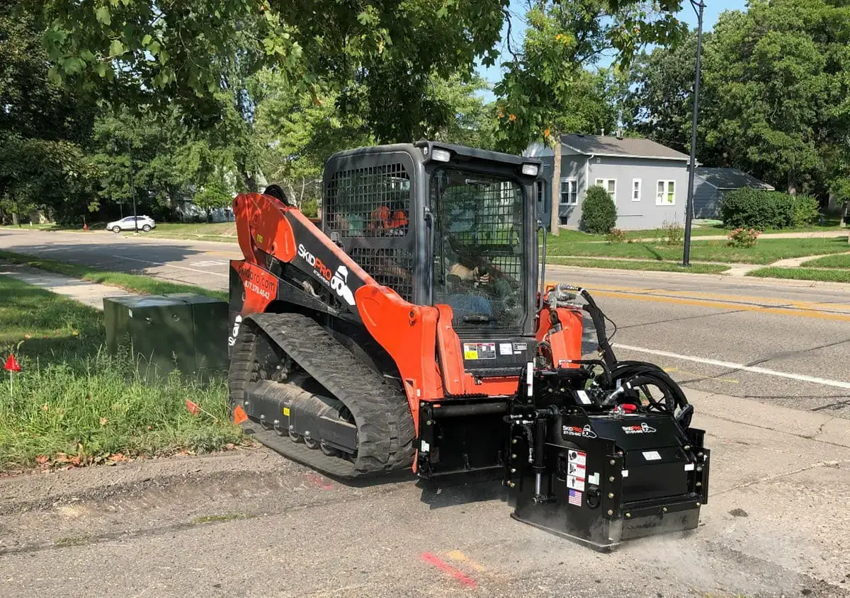 Skid Steer Cold Planer – High Flow