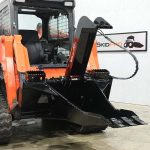 Stump Bucket Grapple Side View