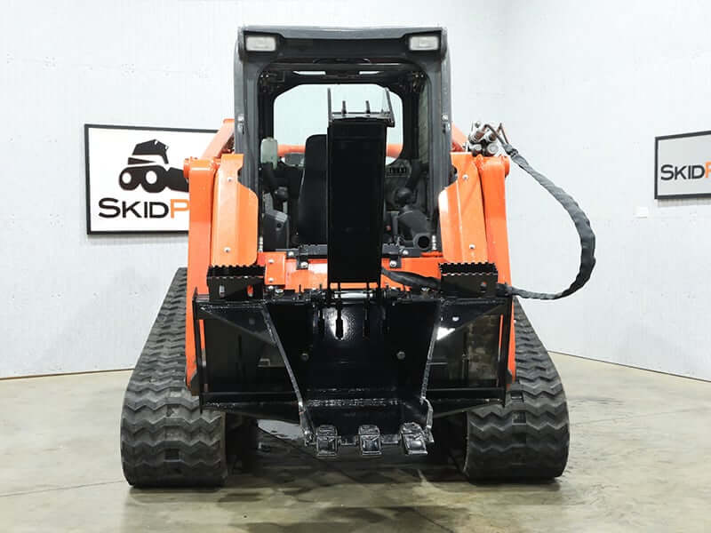 Stump Bucket Grapple Front View