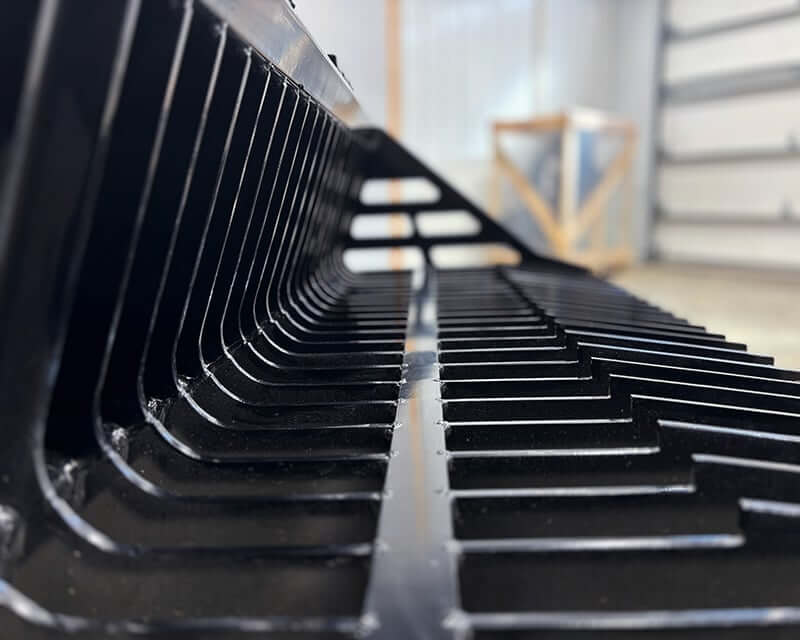 Skid Steer Rock Bucket gussets