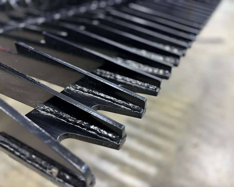 Skid Steer Rock Bucket tines