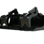 Skid Steer Scrap Bucket Grapple