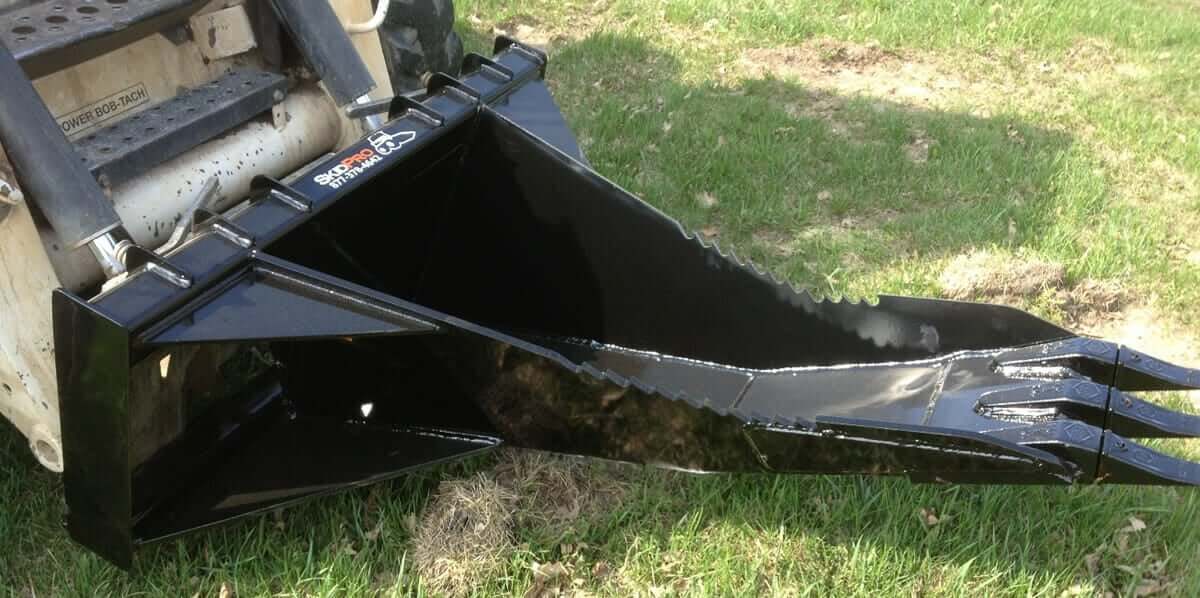Skid Steer Stump Bucket