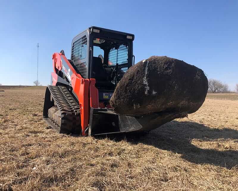 Skid Steer Stump Bucket
