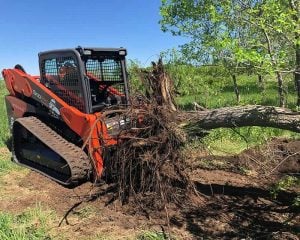 Skid Steer Stump Bucket