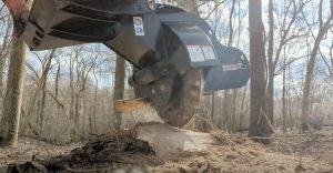 Skid Steer Stump Grinder