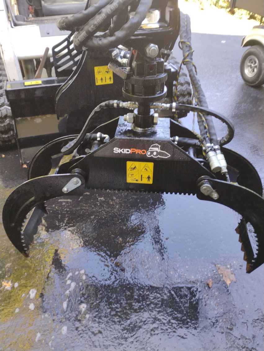 Skid-Pro Log Grapple Skid Steer Attachment