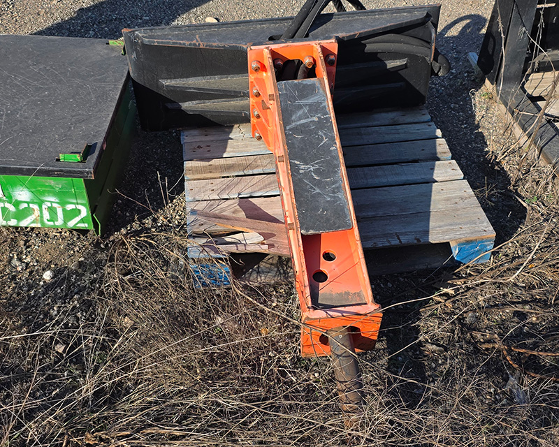 Epiroc SB 1000 hydraulic breaker skid steer attachment