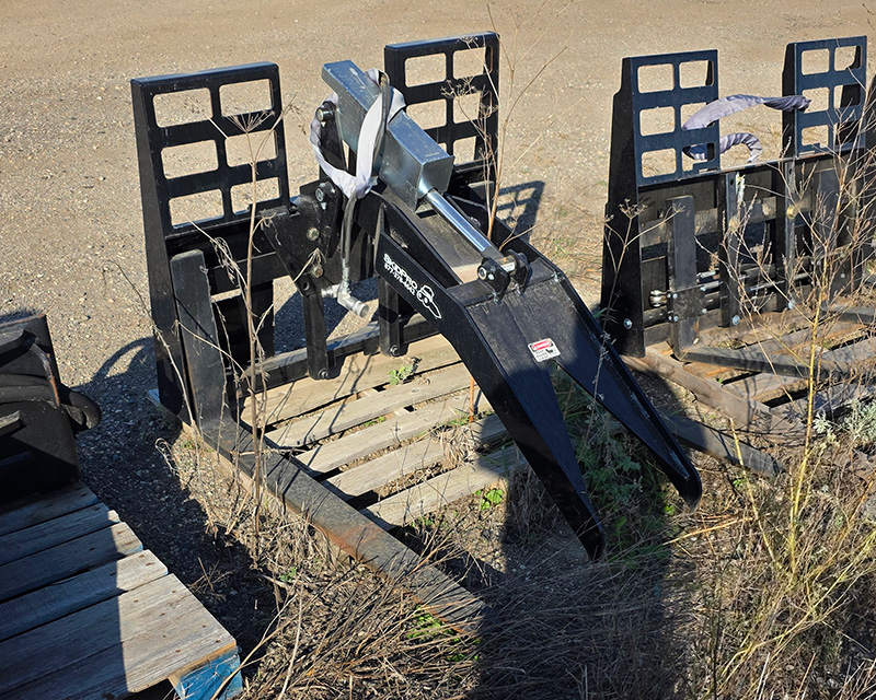 Skid-Pro Pallet Fork Grapple Skid Steer Attachment