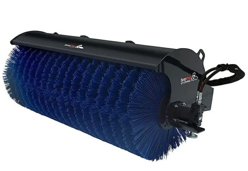 Skid Pro Angle Broom