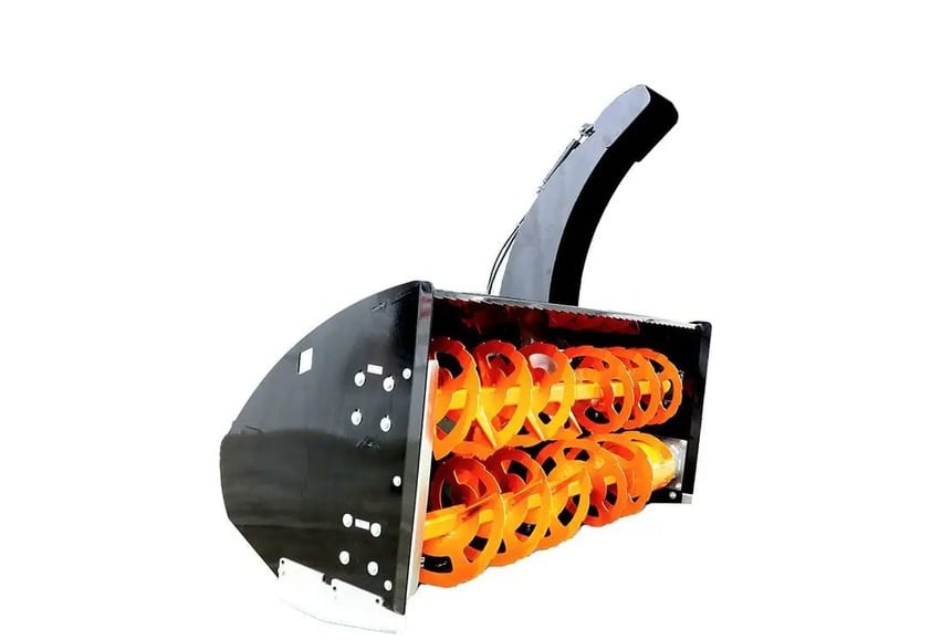 Skid Pro Snow Blower Double Auger